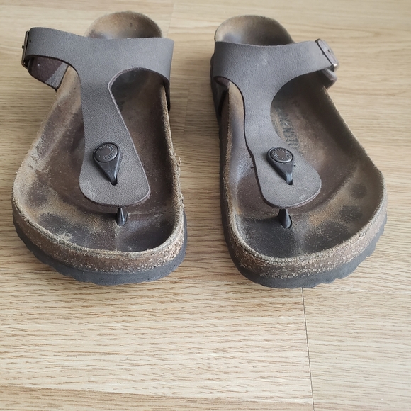 Birkenstock Brown Thong Sandal size 39 (8-8.5) - Picture 2 of 8